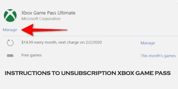 cancel game pass trial xbox